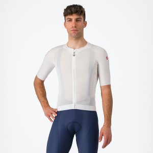 Castelli AERO RACE 7.0 Men Jersey White | 80LJTDYBV