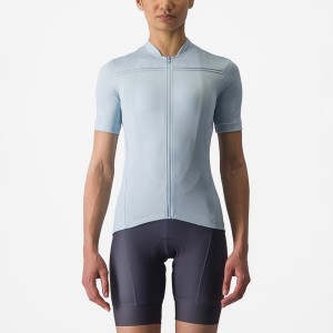 Castelli ANIMA 4 Women Jersey Blue | 14JACXOBT