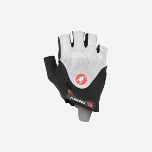 Castelli ARENBERG GEL 2 Men Gloves Black / White | 61WENCDVP