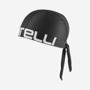 Castelli CASTELLI BANDANA Men Headwear Black / White | 91QGEBXAU