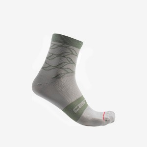 Castelli CLIMBER'S 3.0 12 CM Women Socks Grey | 10FXQGUIJ