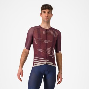 Castelli CLIMBER'S 4.0 Men Jersey Deep Burgundy / Silver | 04ABUPCIG