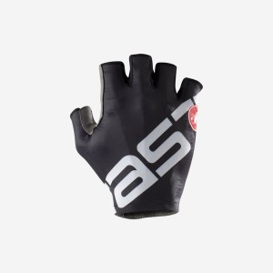 Castelli COMPETIZIONE 2 Men Gloves Black / Silver | 41UXDPHRN