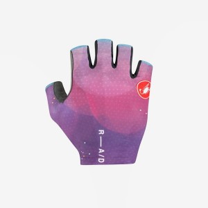 Castelli COMPETIZIONE 2 Men Gloves Multicolor Purple | 92IFDWGZB