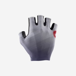 Castelli COMPETIZIONE 2 Men Gloves Silver Grey | 65CSZVJAR