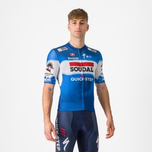 Castelli COMPETIZIONE 3 Men Jersey Blue / White | 39KTPOFMY