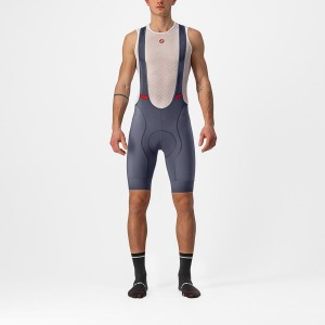 Castelli COMPETIZIONE Men Bib Shorts Blue | 71LUREAVD