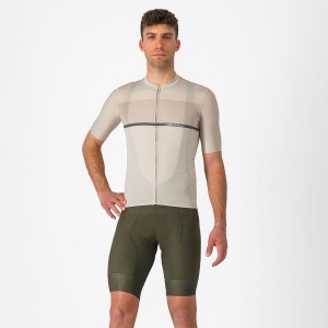 Castelli COMPETIZIONE Men Bib Shorts Deep Green | 54HLDEJGF