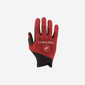 Castelli CW 6.1 UNLIMITED Men Gloves Red | 72AEQDOSU