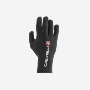 Castelli DILUVIO C Men Gloves Black | 64YKHGICT