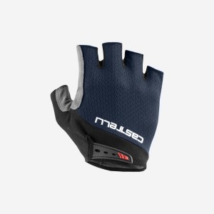 Castelli ENTRATA V Men Gloves Blue | 63AMWDIZH