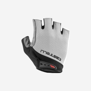 Castelli ENTRATA V Men Gloves White | 18RBJFDMA