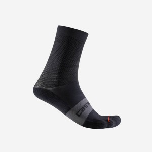 Castelli ESPRESSO W 12 Women Socks Black | 73JAYKSHP