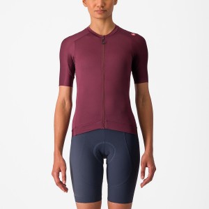 Castelli ESPRESSO W Women Jersey Deep Burgundy / Deep Burgundy | 51KBQIGLN