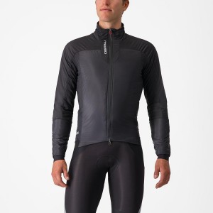 Castelli FLY THERMAL Men Jackets Black | 72LBJMXID