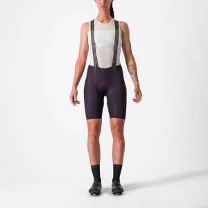 Castelli FREE AERO RC W Women Bib Shorts Black | 58MUJZKER