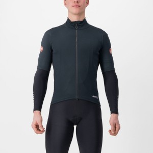 Castelli PERFETTO RoS 2 WIND Men Jackets Black | 83NRXWBMZ