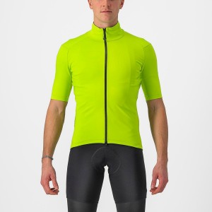 Castelli PERFETTO RoS 2 WIND Men Jackets Light Green | 20ORNFICX