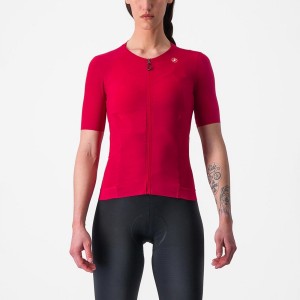 Castelli PREMIO W Women Jersey Red | 15MVTXZWG