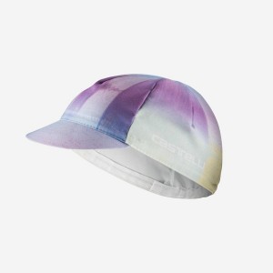 Castelli R-A/D Men Cap Multicolor Purple | 94NEQXGTK