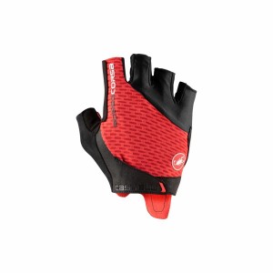 Castelli ROSSO CORSA PRO V Men Gloves Red | 30CDEFHRL