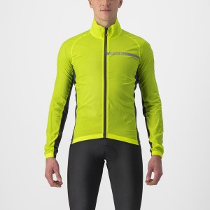 Castelli SQUADRA STRETCH Men Protection Light Green / Dark Grey | 58SZVMAKJ