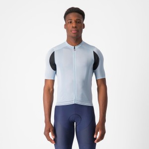 Castelli SUPERLEGGERA 3 Men Jersey Blue | 05ZJXKDCB