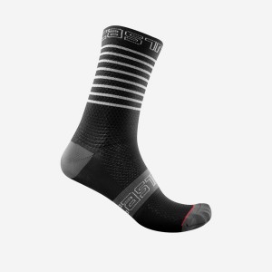 Castelli SUPERLEGGERA W 12 Women Socks Black | 94PSRBINQ