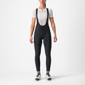 Castelli TUTTO NANO W Women Bib Tights Black | 20TSWFXHB