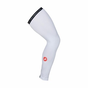 Castelli UPF 50 + LIGHT LEG SLEEVES Men Leg Warmer White | 43KFRJQTG