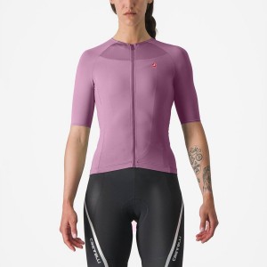 Castelli VELOCISSIMA 2 Women Jersey Deep Purple / Black | 86AQIEYCP