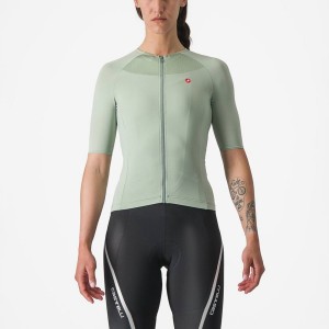 Castelli VELOCISSIMA 2 Women Jersey Green / Blue | 18SGRJEWV