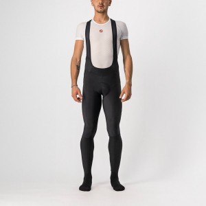 Castelli VELOCISSIMO 5 Men Bib Tights Black / Red | 45OBLGKYN