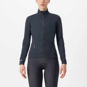 Castelli VENTO TRAIL Women Jackets Black | 72JSGRVPX