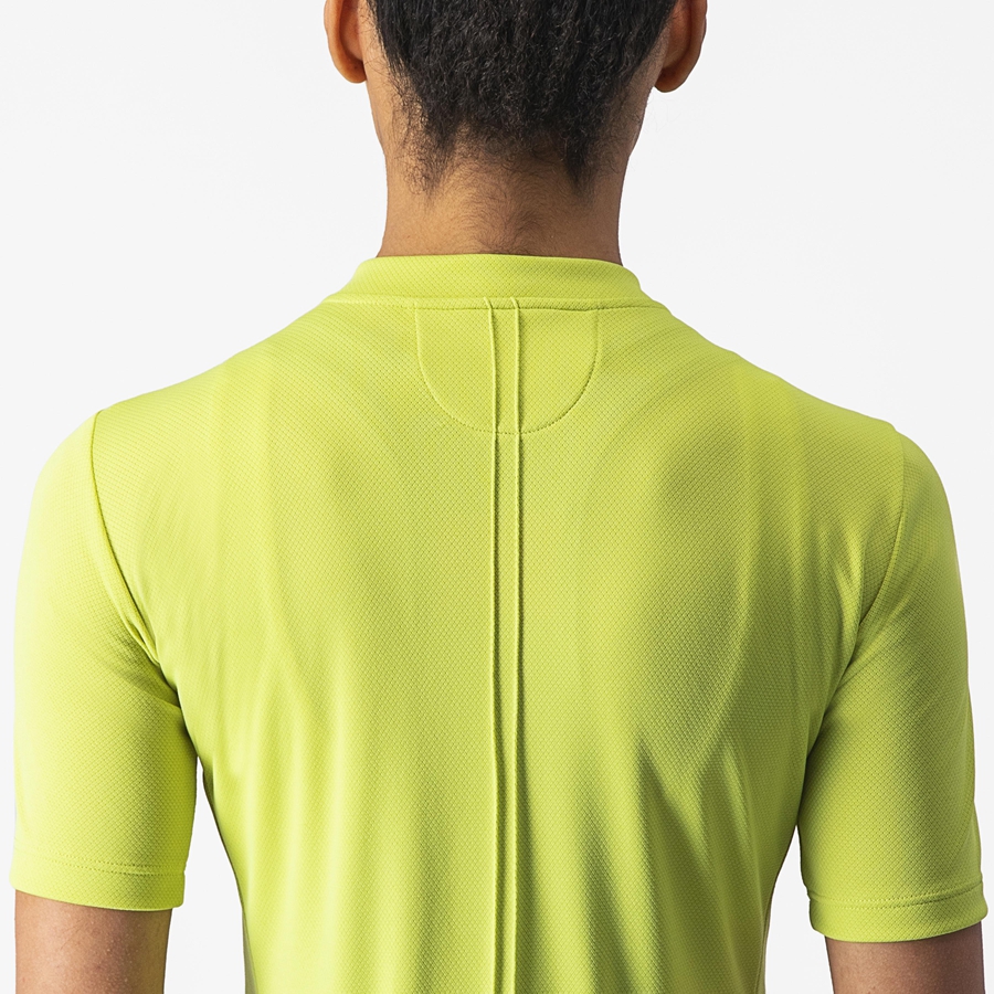 Castelli ANIMA 4 Women Jersey Light Green | 21RKPEVXY