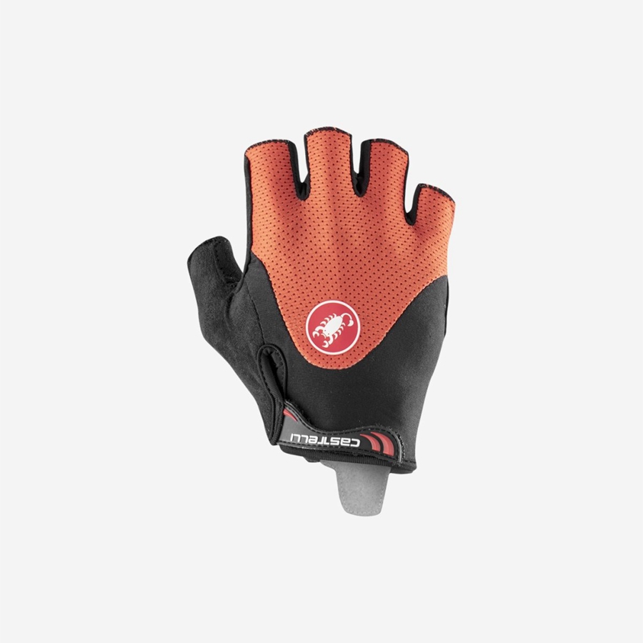 Castelli ARENBERG GEL 2 Men Gloves Red / Black | 51GUSFMVR