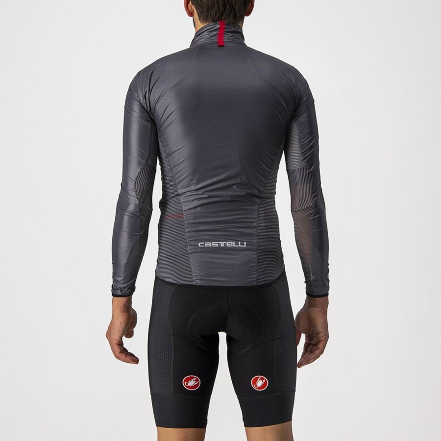 Castelli ARIA SHELL Men Protection Dark Grey | 83TNQDGHI