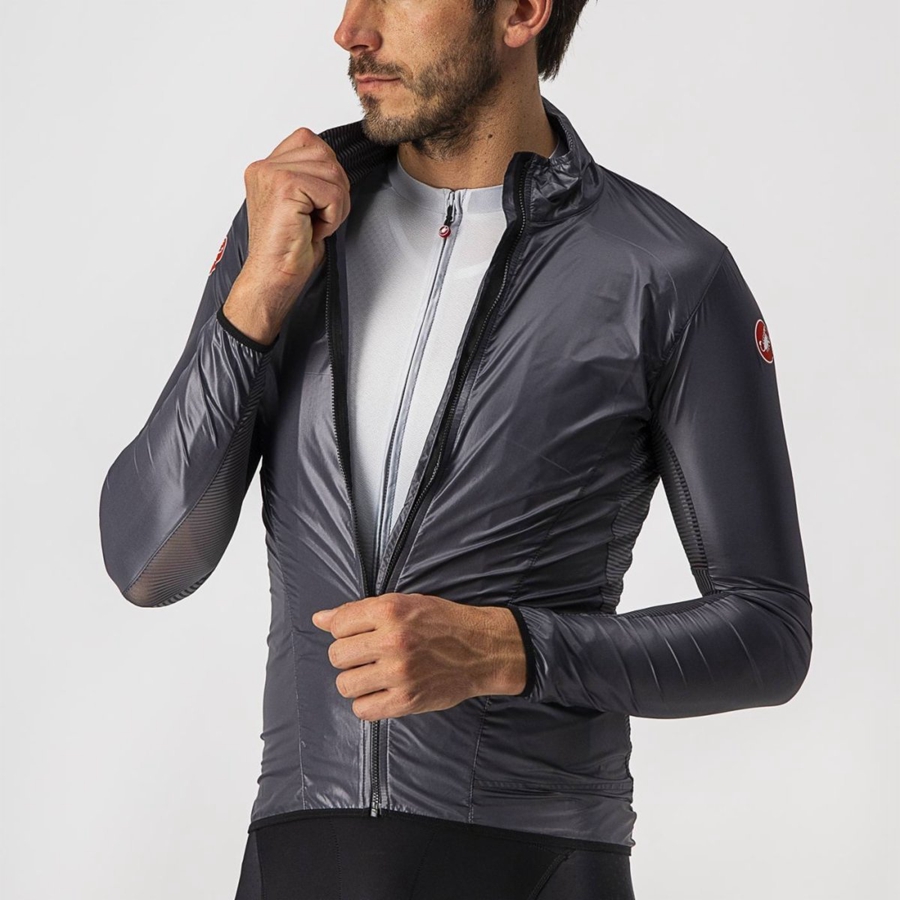 Castelli ARIA SHELL Men Protection Dark Grey | 83TNQDGHI