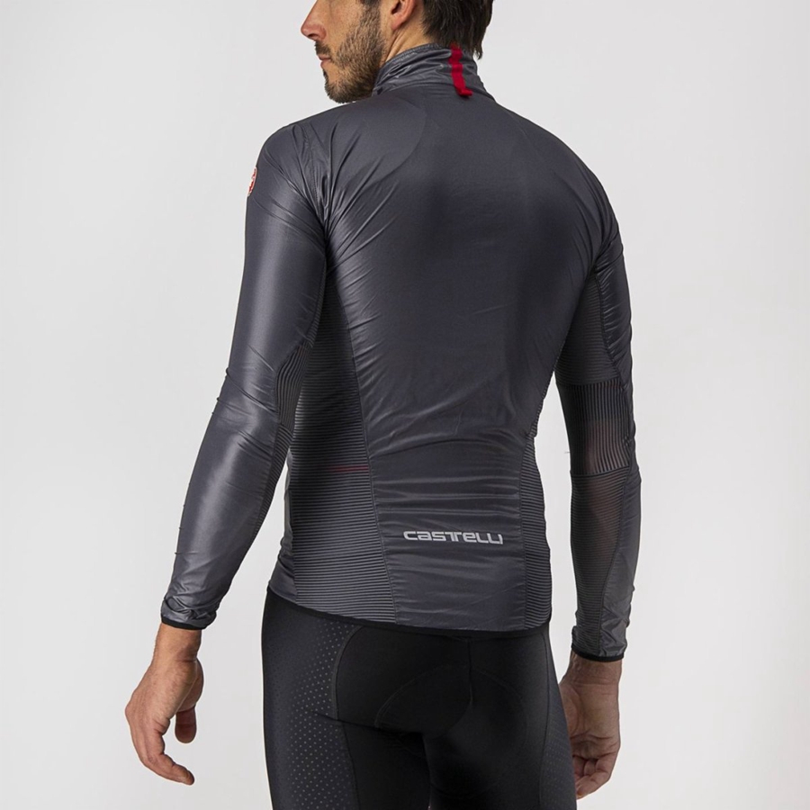 Castelli ARIA SHELL Men Protection Dark Grey | 83TNQDGHI