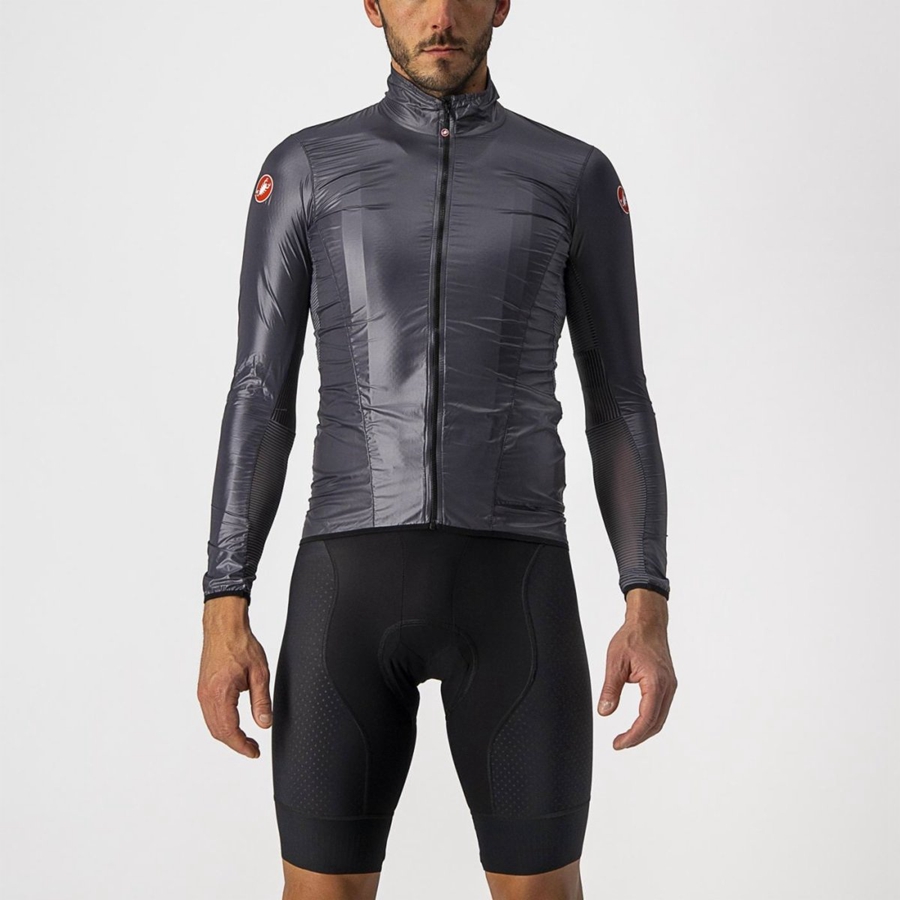 Castelli ARIA SHELL Men Protection Dark Grey | 83TNQDGHI