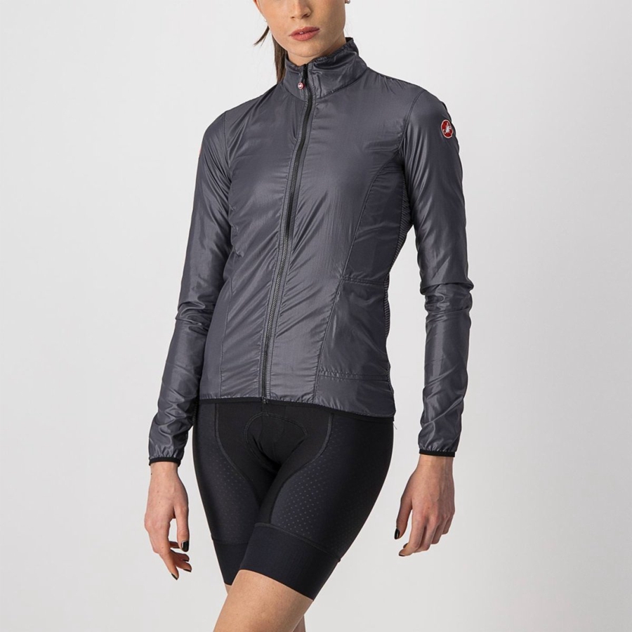 Castelli ARIA SHELL W Women Protection Dark Grey | 78IEBLWRP