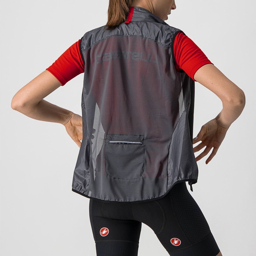 Castelli ARIA W Women Vest Dark Grey | 03TZCIDWR