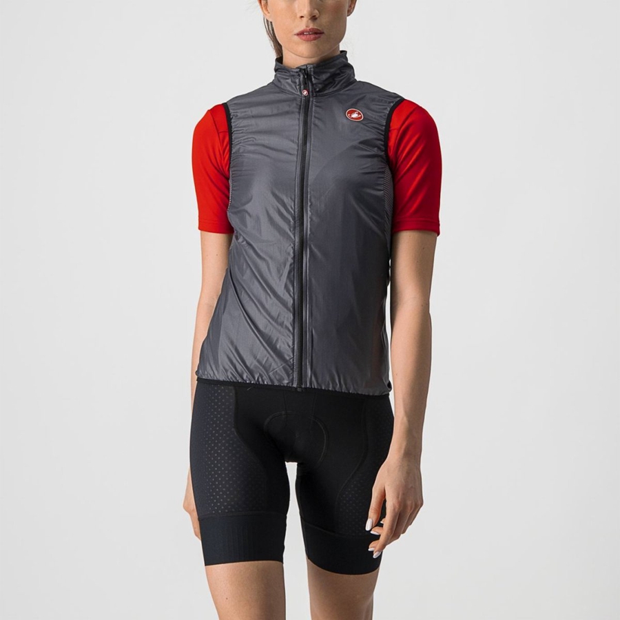 Castelli ARIA W Women Vest Dark Grey | 03TZCIDWR