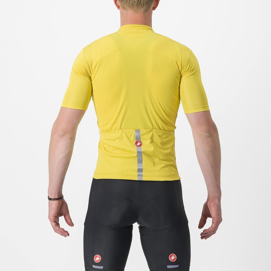 Castelli CLASSIFICA Men Jersey Yellow | 16HZLBGJS