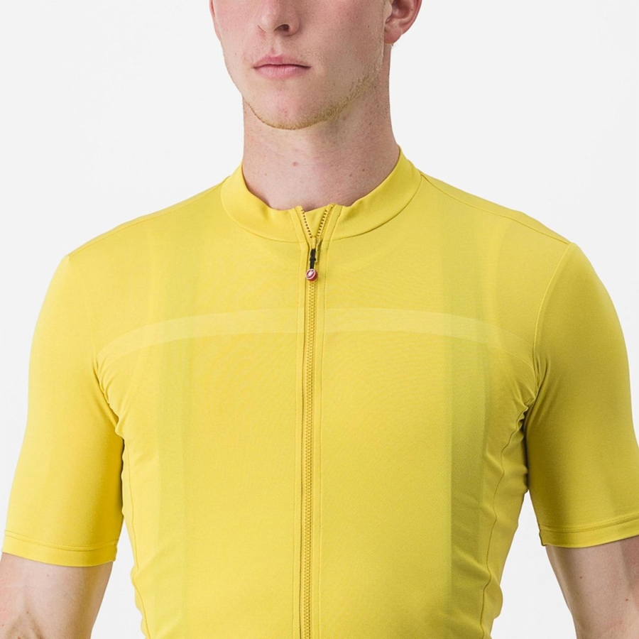 Castelli CLASSIFICA Men Jersey Yellow | 16HZLBGJS