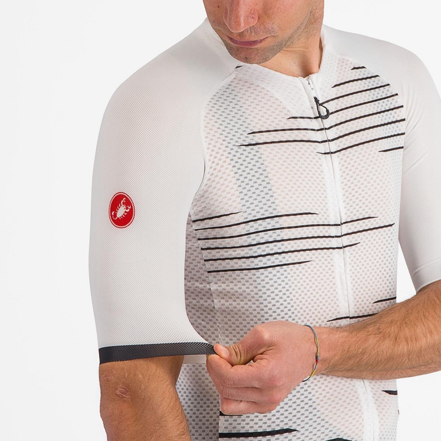 Castelli CLIMBER'S 4.0 Men Jersey White / Black | 85UXJCOIE