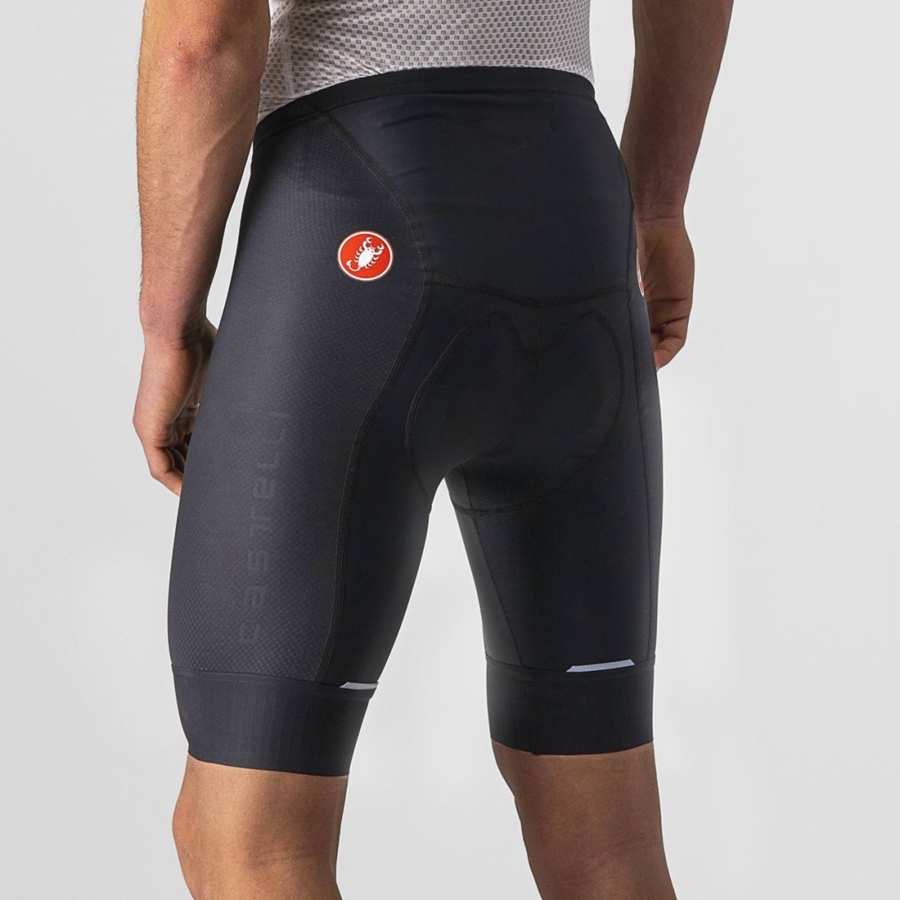 Castelli COMPETIZIONE Men Shorts Black | 82RMKQAOS