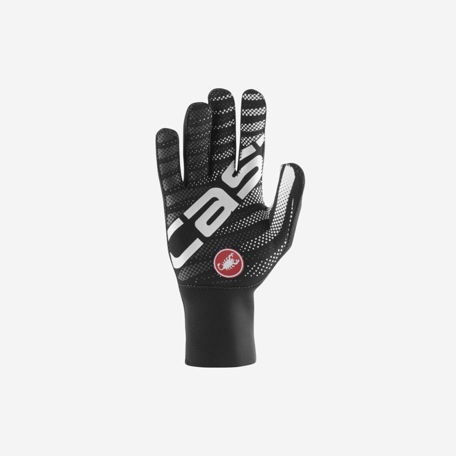 Castelli DILUVIO C Men Gloves Black | 64YKHGICT