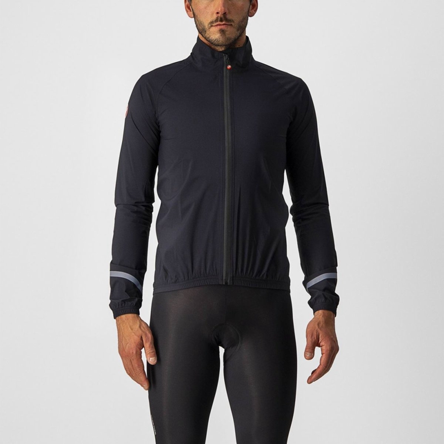 Castelli EMERGENCY 2 RAIN Men Protection Black | 91VQLUJEG