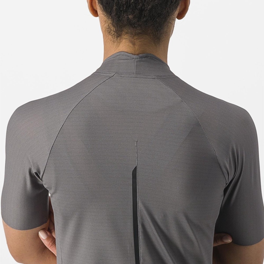 Castelli ENDURANCE W Women Jersey Grey | 90MGFUEWS